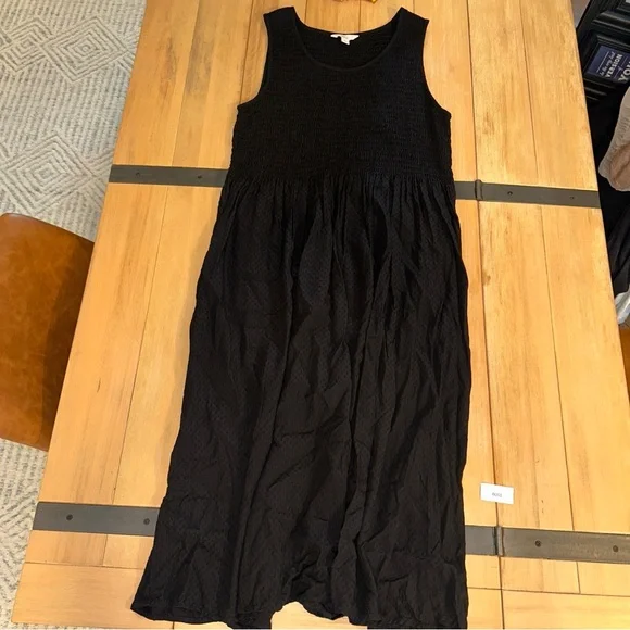 Croft & Barrow Black Maxi Dress XL Flowy LIKE NEW - Picture 3 of 7